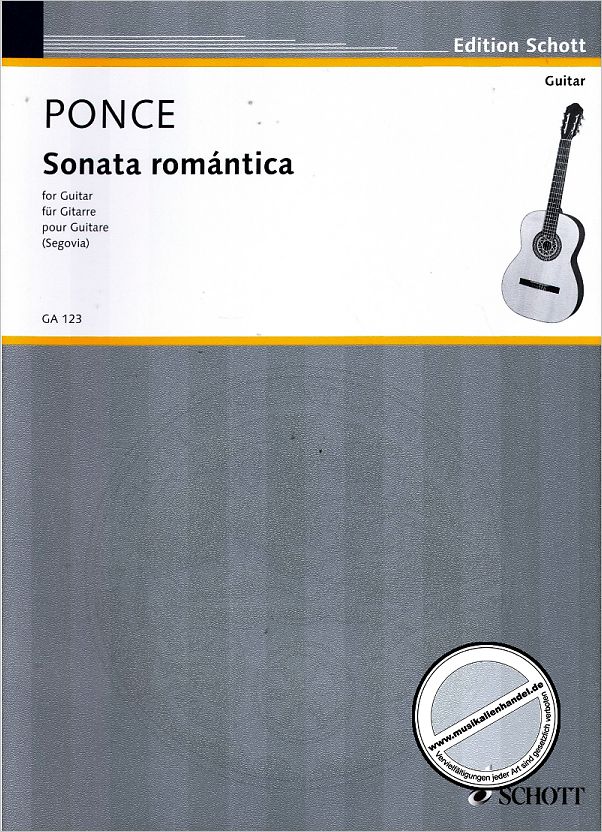 Titelbild für GA 123 - SONATA ROMANTICA