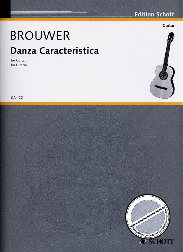 Titelbild für GA 422 - DANZA CARACTERISTICA PARA EL QUITATE DE LA ACERA