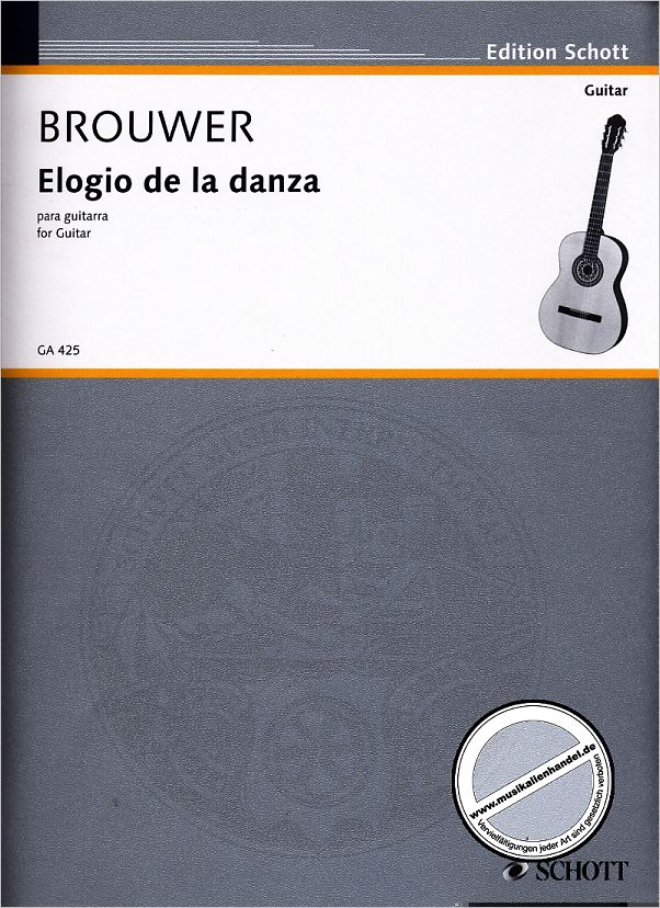 Titelbild für GA 425 - ELOGIO DE LA DANZA