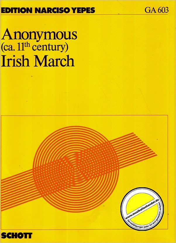 Titelbild für GA 603 - IRISH MARCH