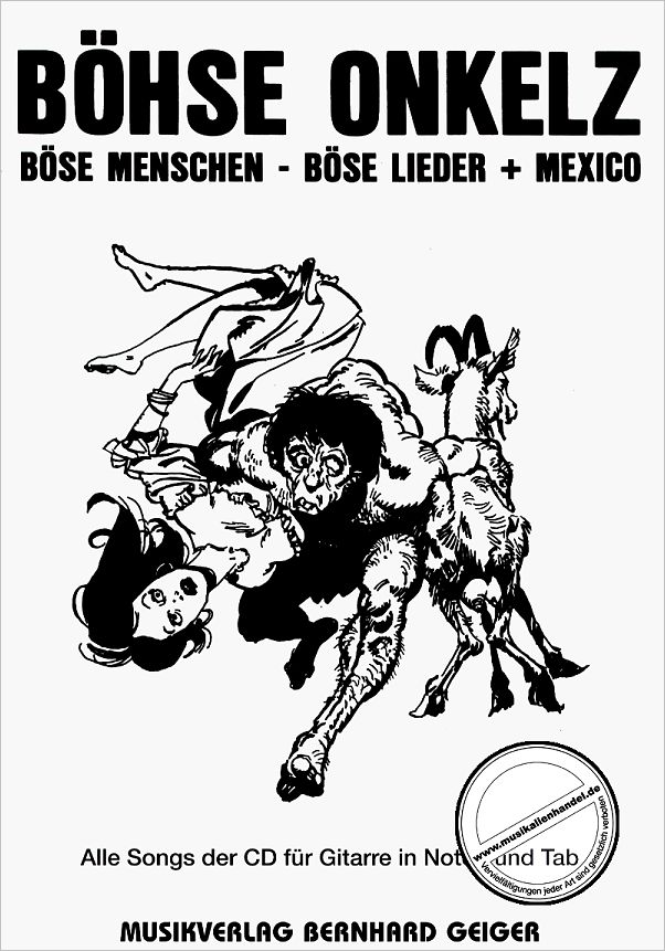 Titelbild für GEIGER -SB45 - BOESE MENSCHEN BOESE LIEDER + MEXICO