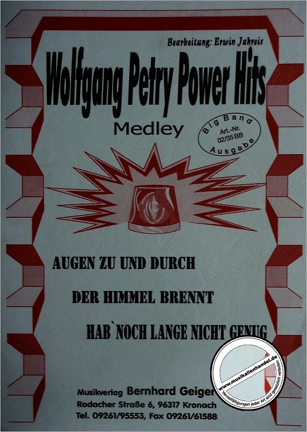 Titelbild für GEIGER 02-35-BB - POWER HITS MEDLEY