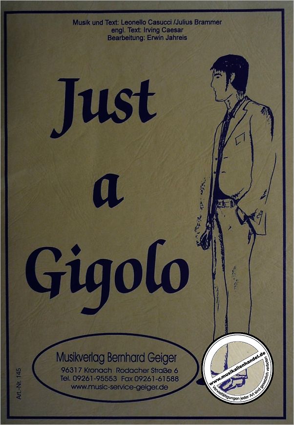 Titelbild für GEIGER 145 - JUST A GIGOLO