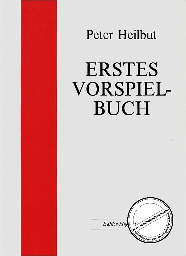 Titelbild für GH 11130 - ERSTES VORSPIELBUCH