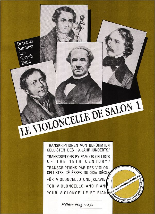 Titelbild für GH 11470 - LE VIOLONCELLE DE SALON 1