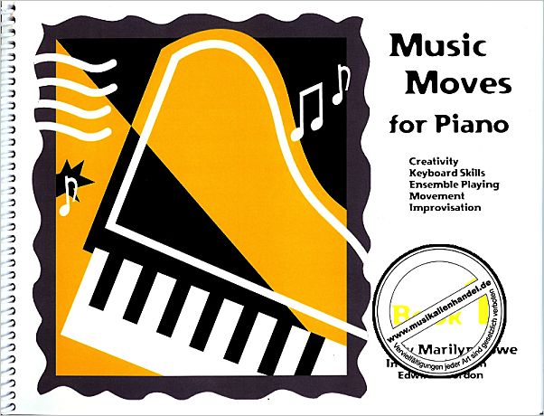Titelbild für GIA -G6439 - MUSIC MOVES FOR PIANO - BOOK 1