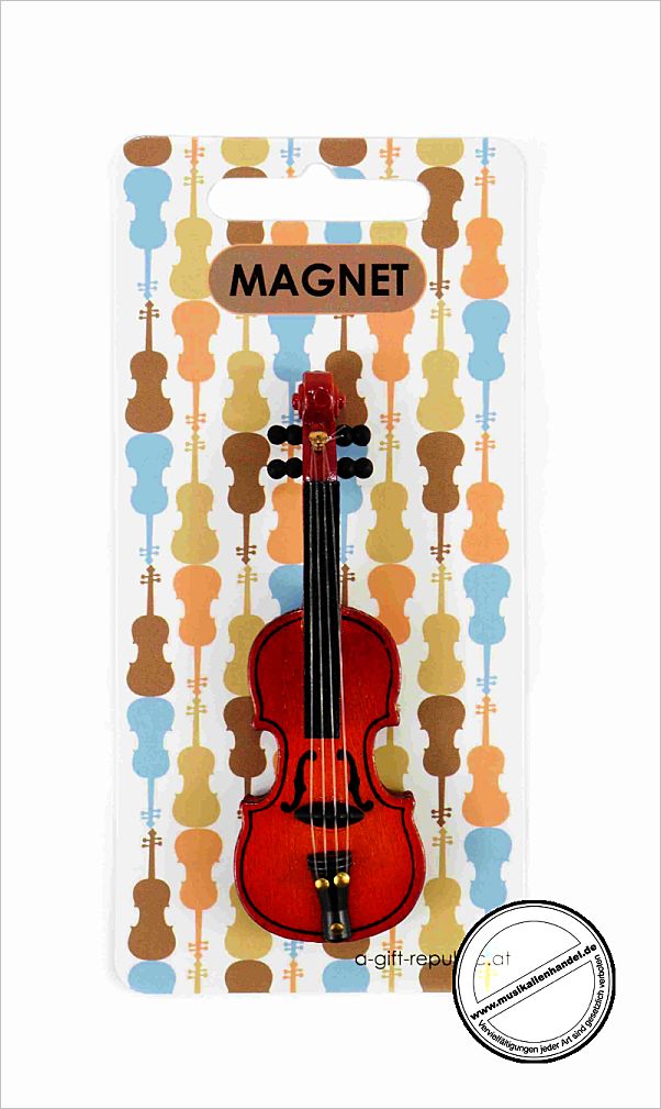 Titelbild für GIFT -M1006 - Magnet Geige Holz