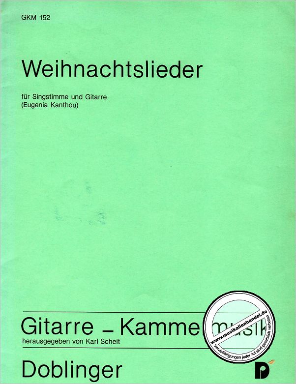 Titelbild für GKM 152 - WEIHNACHTSLIEDER