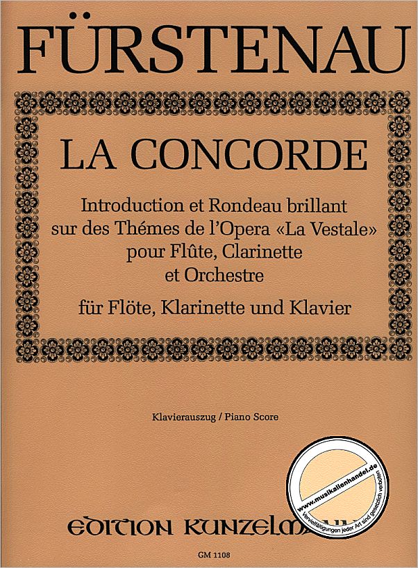 Titelbild für GM 1108 - LA CONCORDE