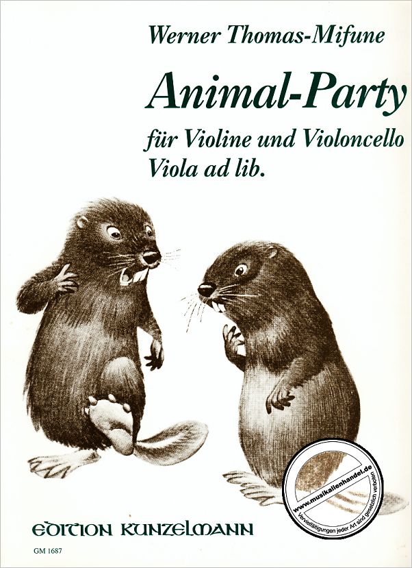 Titelbild für GM 1687 - ANIMAL PARTY