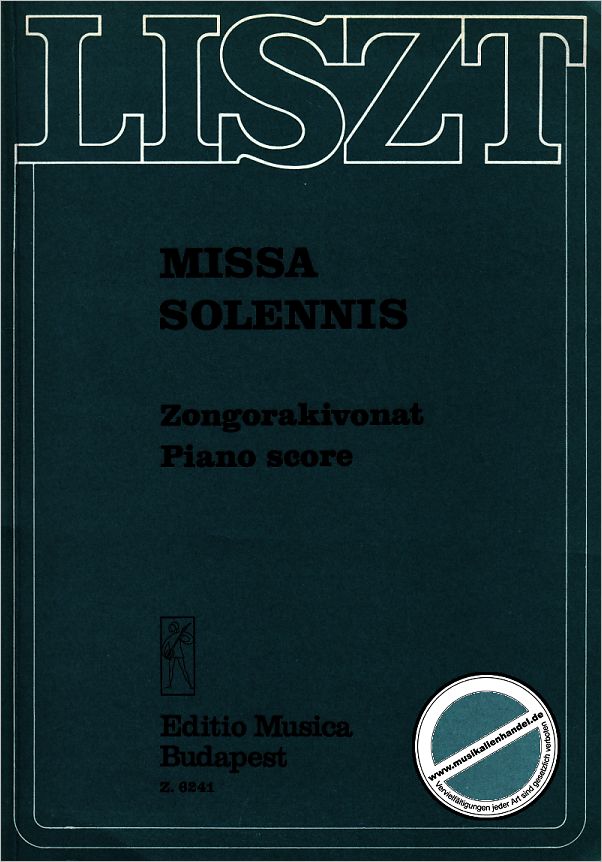 Titelbild für GM 6 - MISSA SOLEMNIS (GRANER MESSE)