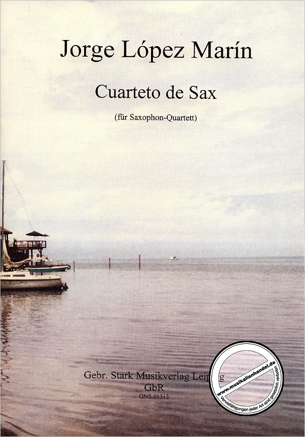 Titelbild für GNS 01313 - CUARTETO DE SAX