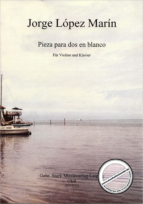 Titelbild für GNS 01314 - PIEZA PARA DOS EN BLANCO