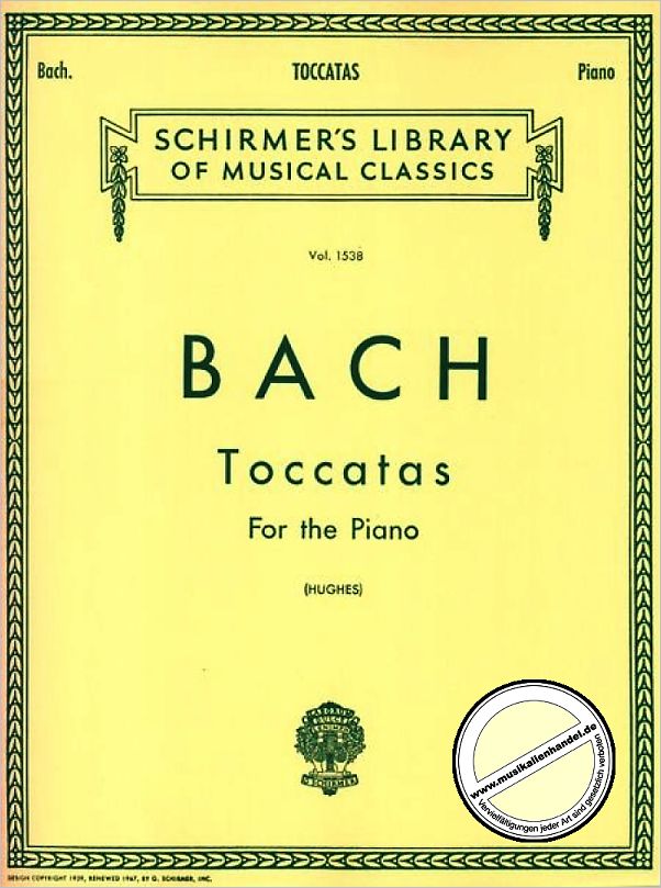 Titelbild für GS 25992 - TOCCATAS