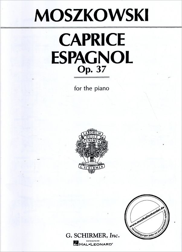Titelbild für GS 26824 - CAPRICE ESPAGNOL OP 37