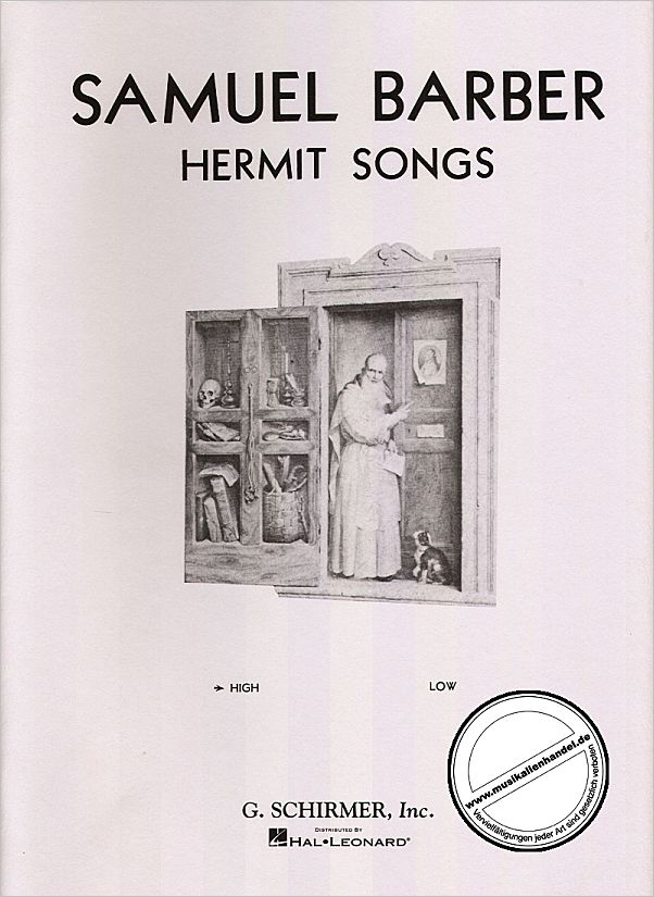 Titelbild für GS 32882 - HERMIT SONGS