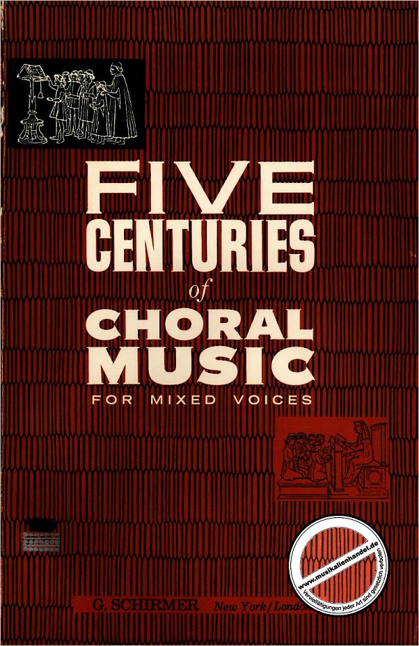 Titelbild für GS 33032 - 5 CENTURIES OF CHORAL MUSIC