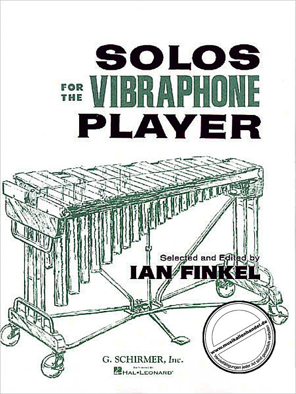 Titelbild für GS 33266 - SOLOS FOR THE VIBRAPHONE PLAYER