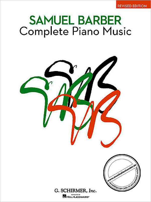 Titelbild für GS 33670 - COMPLETE PIANO MUSIC