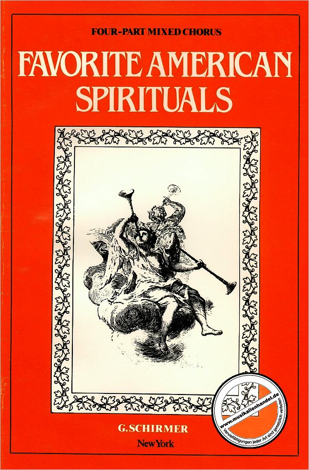 Titelbild für GS 50160 - FAVORITE AMERICAN SPIRITUALS