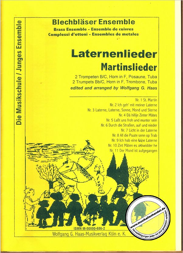 Titelbild für HAAS 686-2 - ST MARTIN - LATERNENLIEDER - MARTINSLIEDER