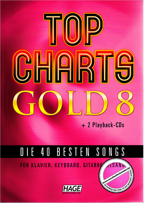 Titelbild für HAGE 3897 - TOP CHARTS GOLD 8