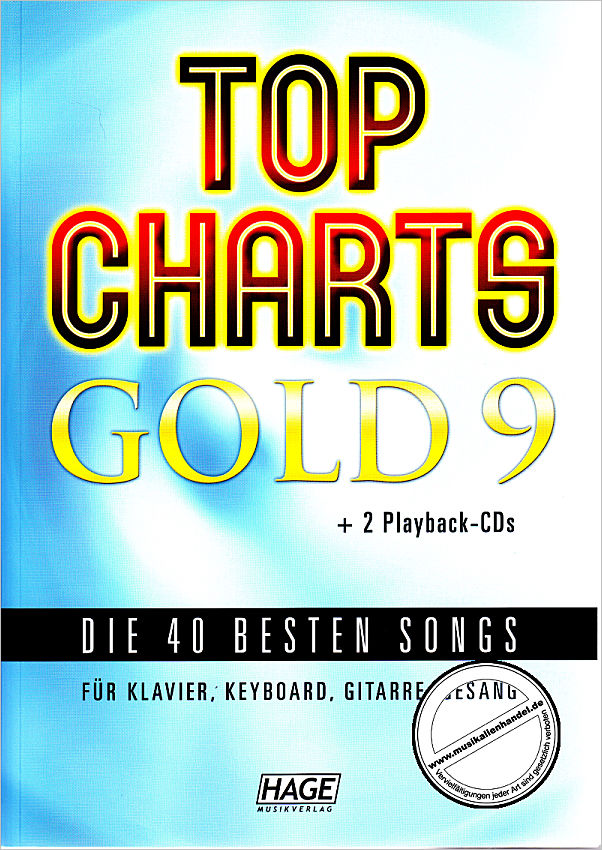Titelbild für HAGE 3899 - TOP CHARTS GOLD 9