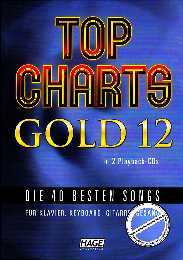 Titelbild für HAGE 3966 - TOP CHARTS GOLD 12