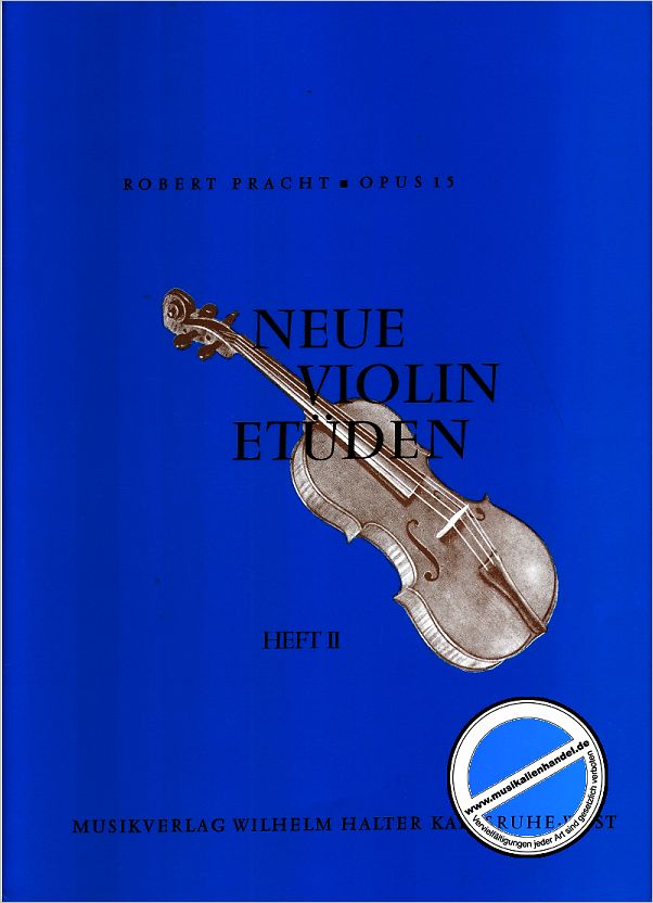 Titelbild für HAL 181 - NEUE ETUEDEN 2 OP 15