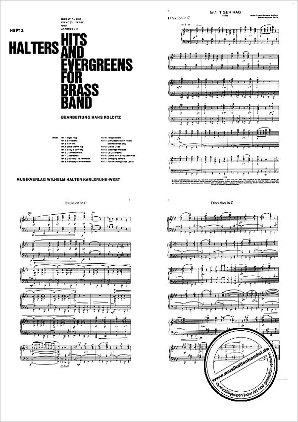Titelbild für HAL 2155-DIR - HALTERS HITS + EVERGREENS 2