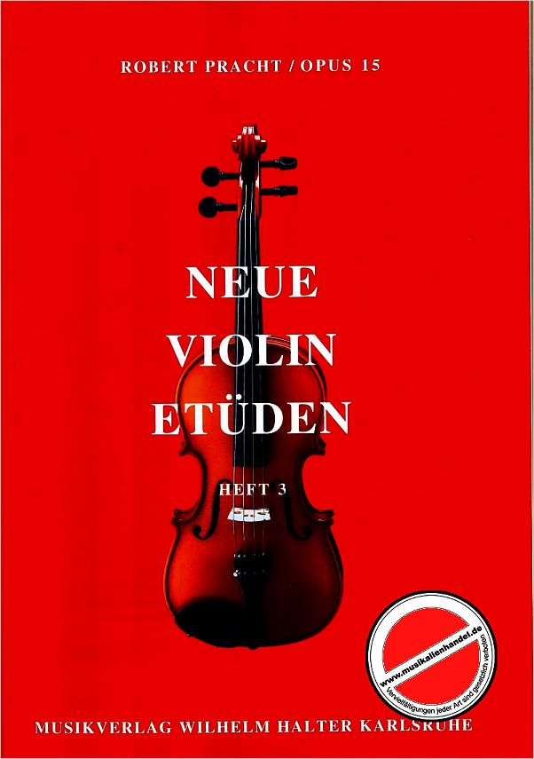 Titelbild für HAL 342 - NEUE ETUEDEN 3 OP 15