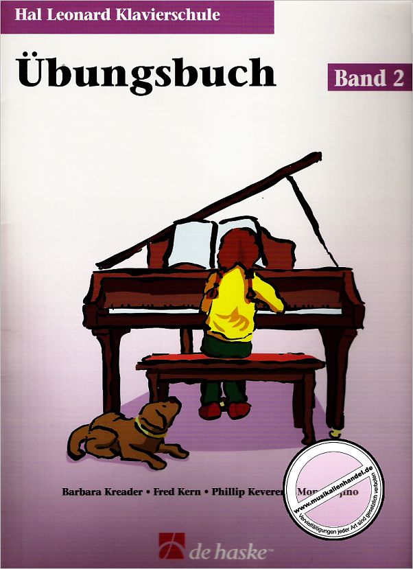 Titelbild für HASKE -DHE0524 - UEBUNGSBUCH 2 HAL LEONARD KLAVIERSCHULE