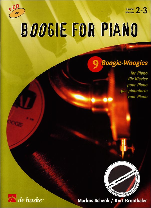 Titelbild für HASKE -DHI0371 - BOOGIE FOR PIANO