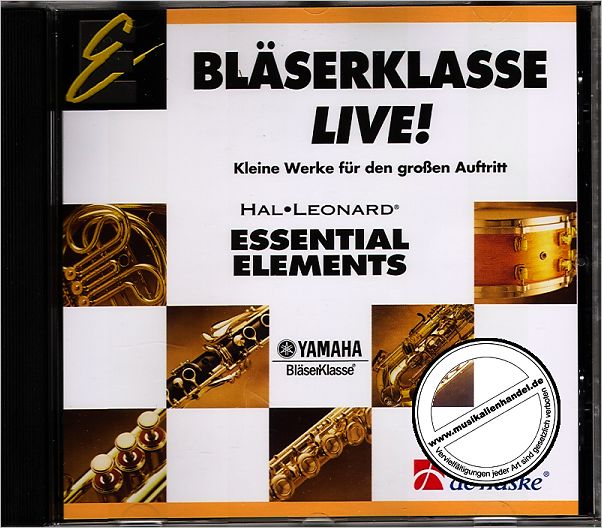 Titelbild für HASKE -DHR13612-3 - BLAESERKLASSE LIVE