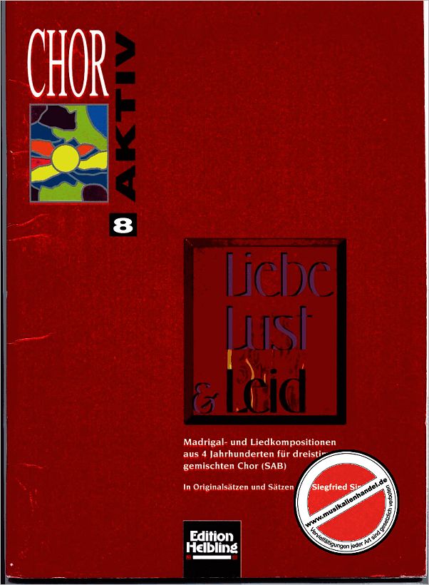 Titelbild für HELBL -C4851 - LIEBE LUST UND LEID