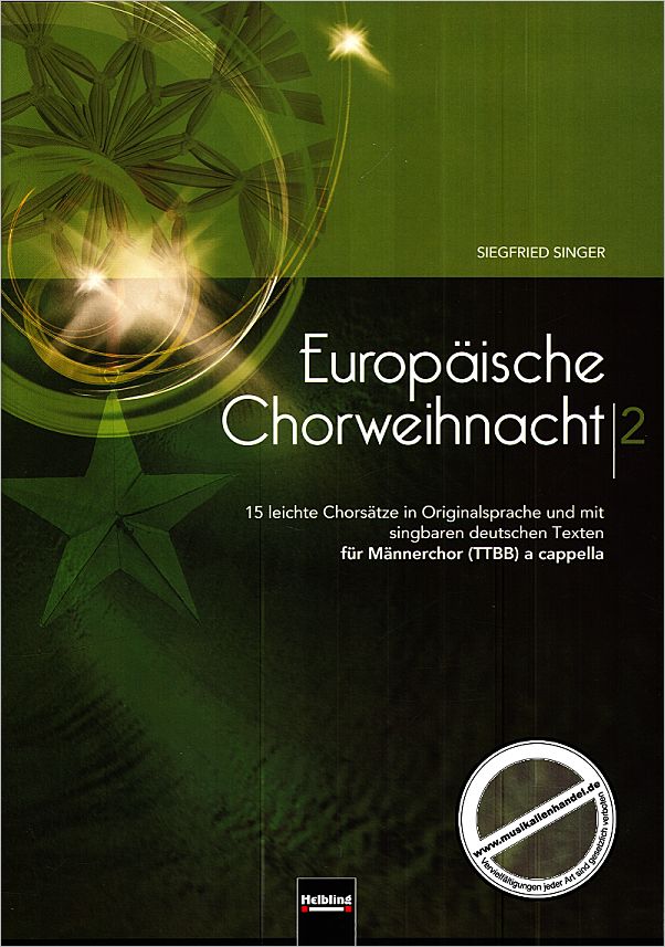 Titelbild für HELBL -C5896 - EUROPAEISCHE CHORWEIHNACHT 2