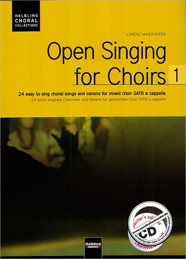 Titelbild für HELBL -C6701 - OPEN SINGING FOR CHOIRS 1