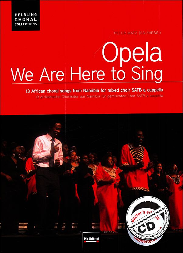 Titelbild für HELBL -C6813 - OPELA WE ARE HERE TO SING