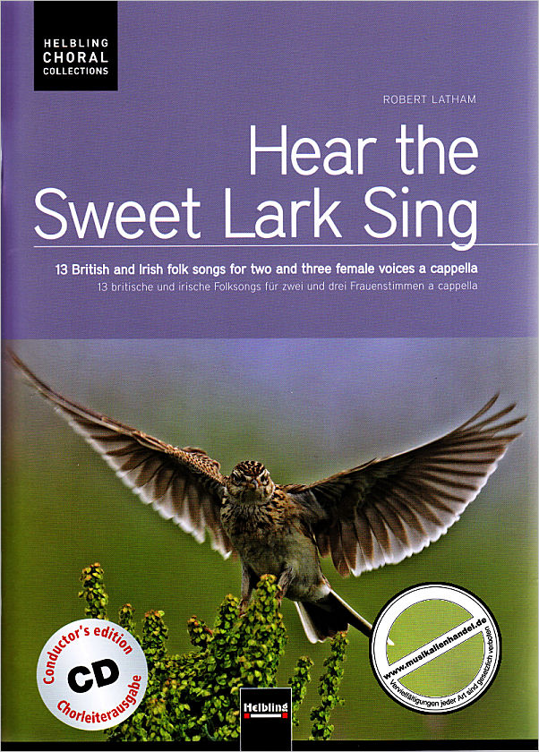 Titelbild für HELBL -C6954 - HEAR THE SWEET LARK SING