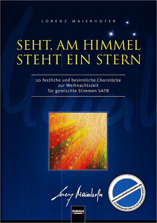 Titelbild für HELBL -C6992 - SEHT AM HIMMEL STEHT EIN STERN