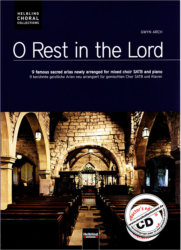 Titelbild für HELBL -C7101 - O REST IN THE LORD