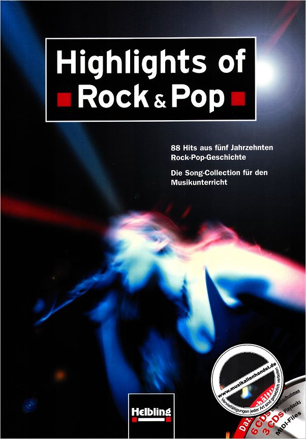 Titelbild für HELBL -S5447 - HIGHLIGHTS OF ROCK + POP