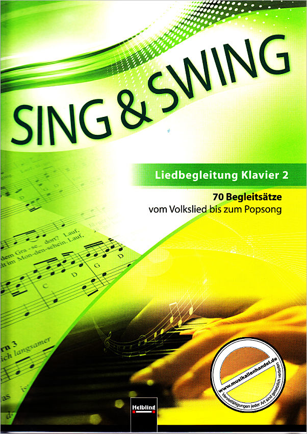 Titelbild für HELBL -S7294 - SING + SWING - LIEDBEGLEITUNG 2