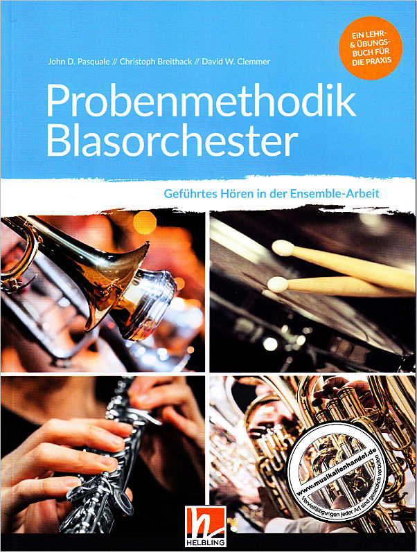Titelbild für HELBL -S8842 - Probenmethodik Blasorchester | Geführtes Hören in der Ensemble Arbeit
