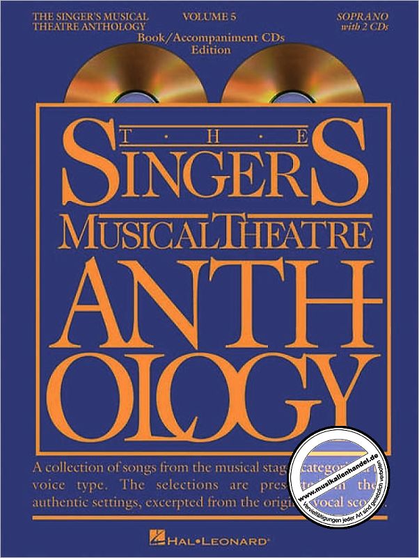 Titelbild für HL 1162 - SINGER'S MUSICAL THEATRE ANTHOLOGY 5