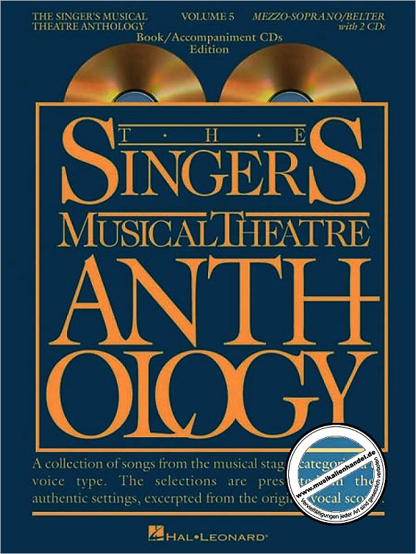 Titelbild für HL 1163 - SINGER'S MUSICAL THEATRE ANTHOLOGY 5