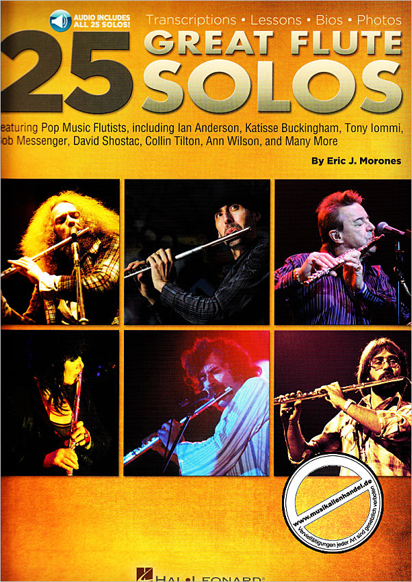 Titelbild für HL 140928 - 25 great flute solos