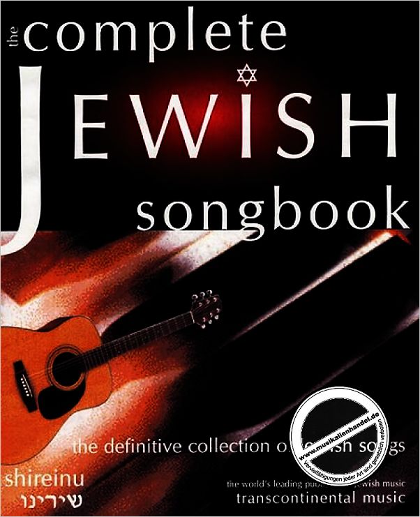 Titelbild für HL 191042 - THE COMPLETE JEWISH SONGBOOK