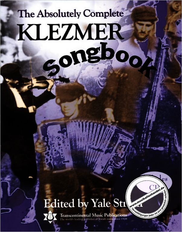 Titelbild für HL 191543 - ABSOLUTELY COMPLETE KLEZMER SONGBOOK