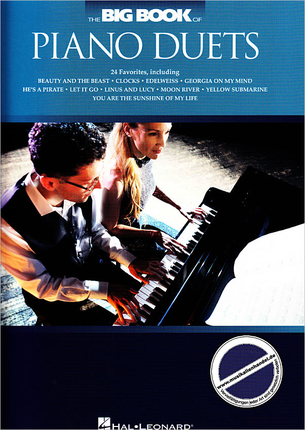 Titelbild für HL 232851 - THE BIG BOOK OF PIANO DUETS